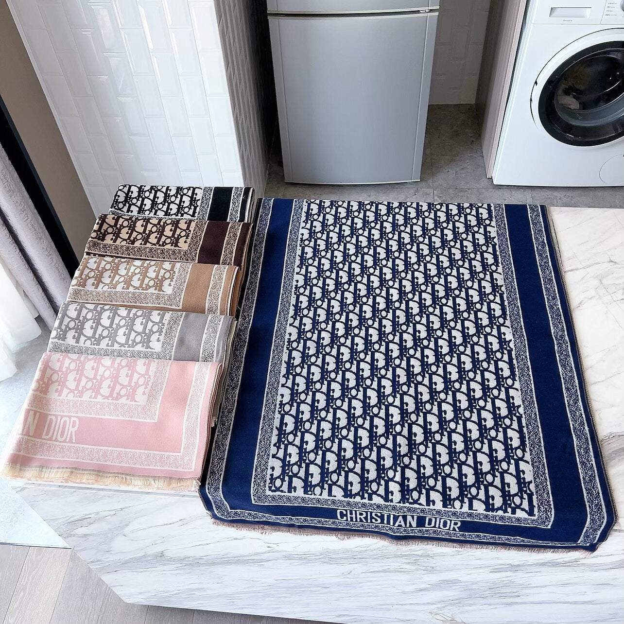 Big square scarf, scarf, shawl, blanket, three uses