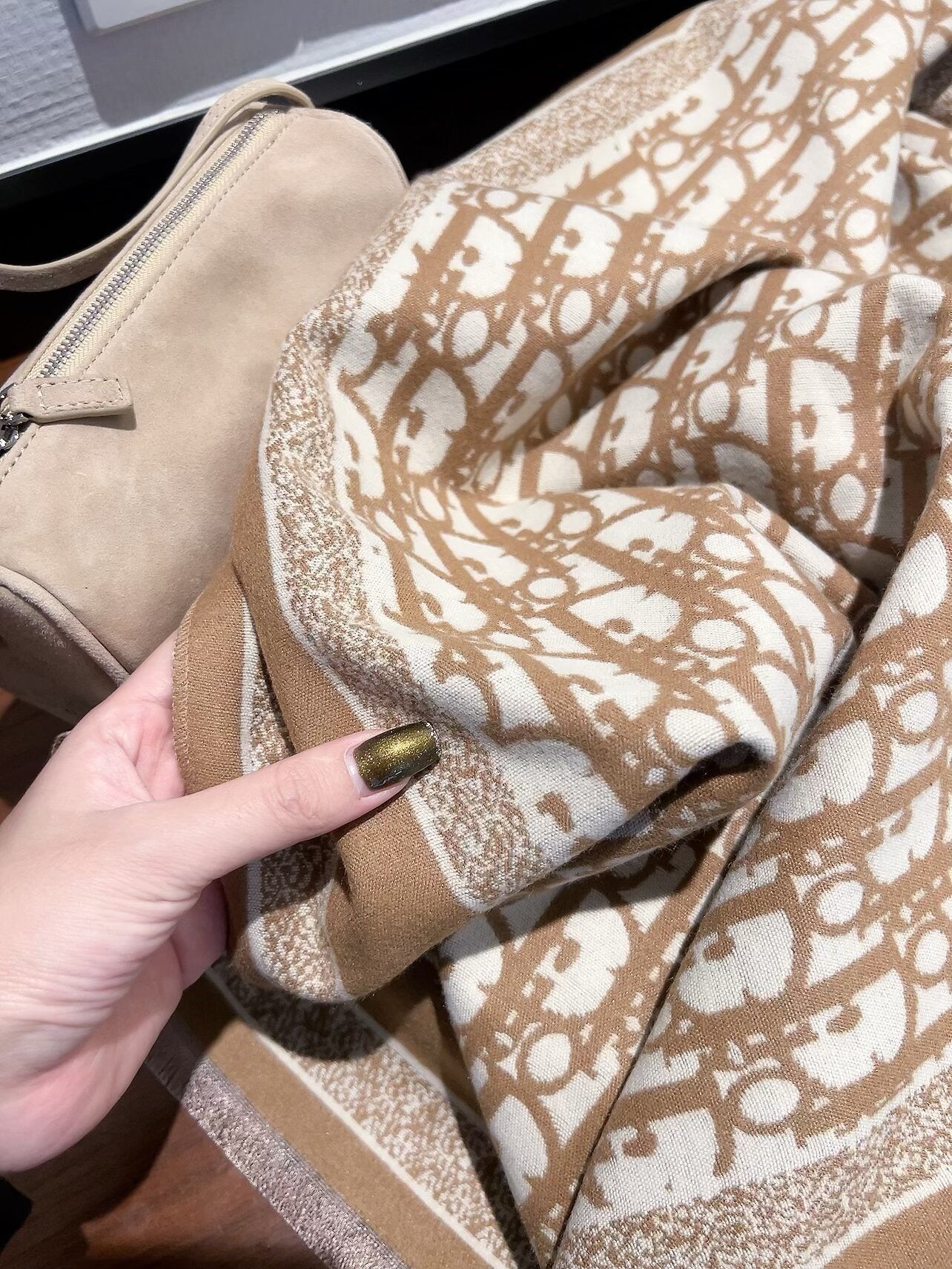 Big square scarf, scarf, shawl, blanket, three uses