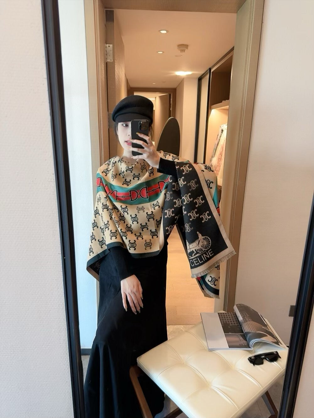 2025 New Scarf Anti Air Conditioning and Fashionable