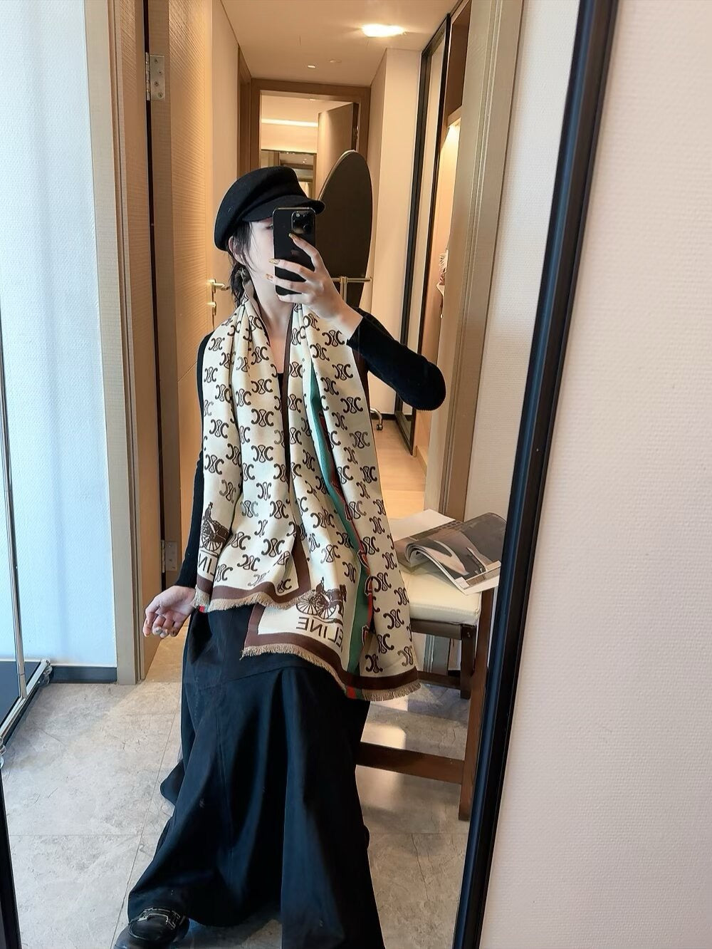 2025 New Scarf Anti Air Conditioning and Fashionable