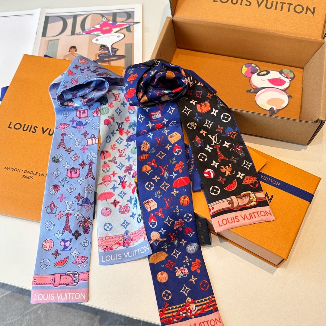 Scarf headband with new features