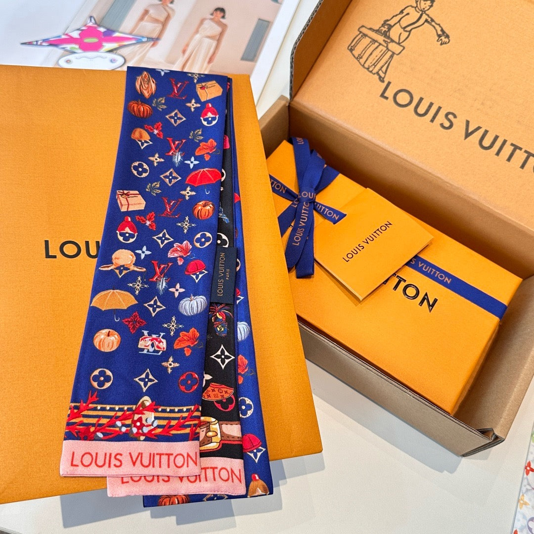 Scarf headband with new features