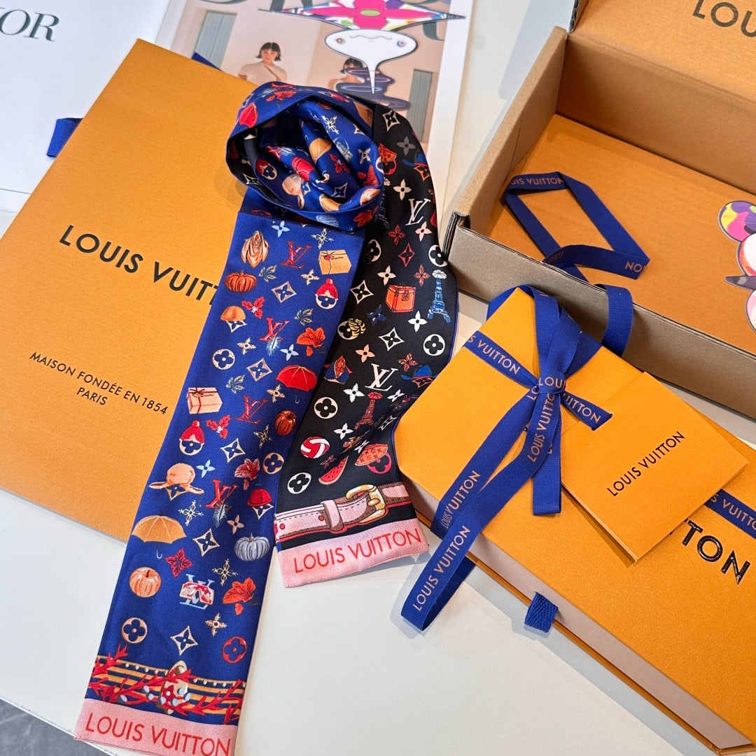 Scarf headband with new features