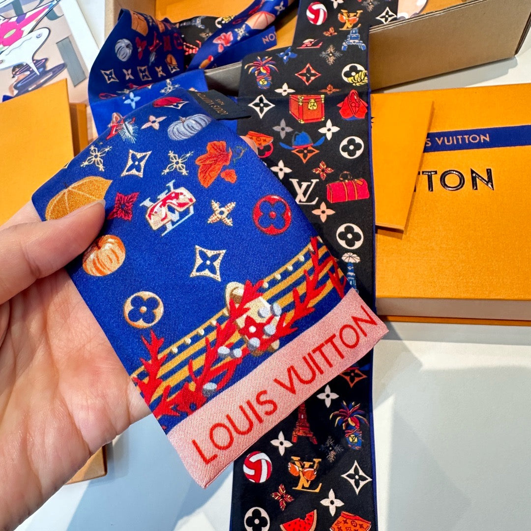 Scarf headband with new features