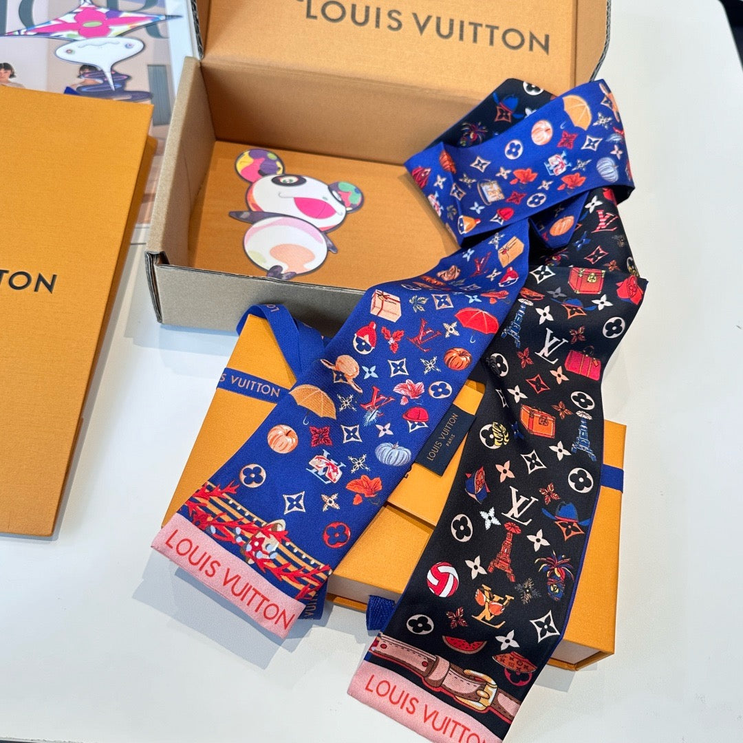 Scarf headband with new features