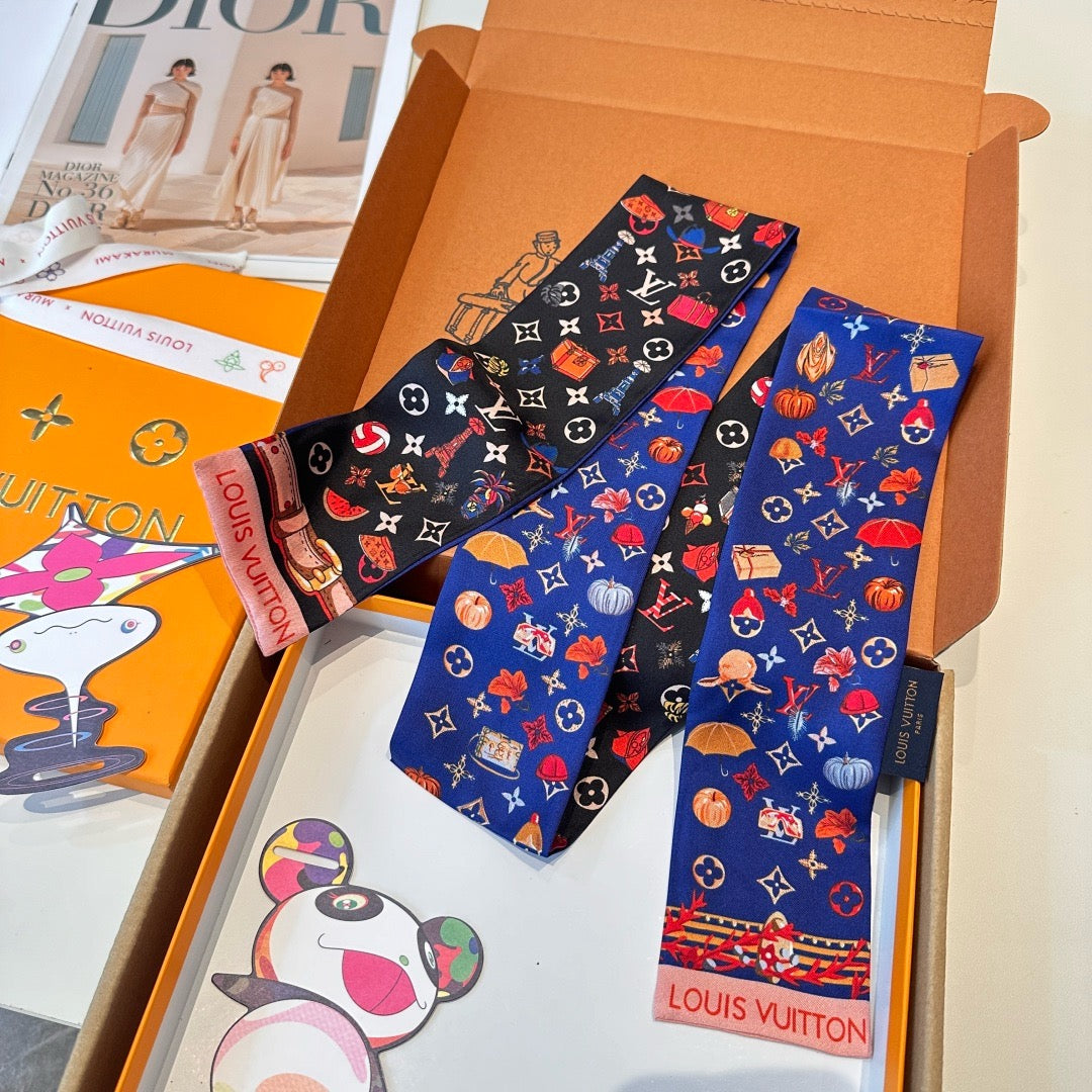 Scarf headband with new features