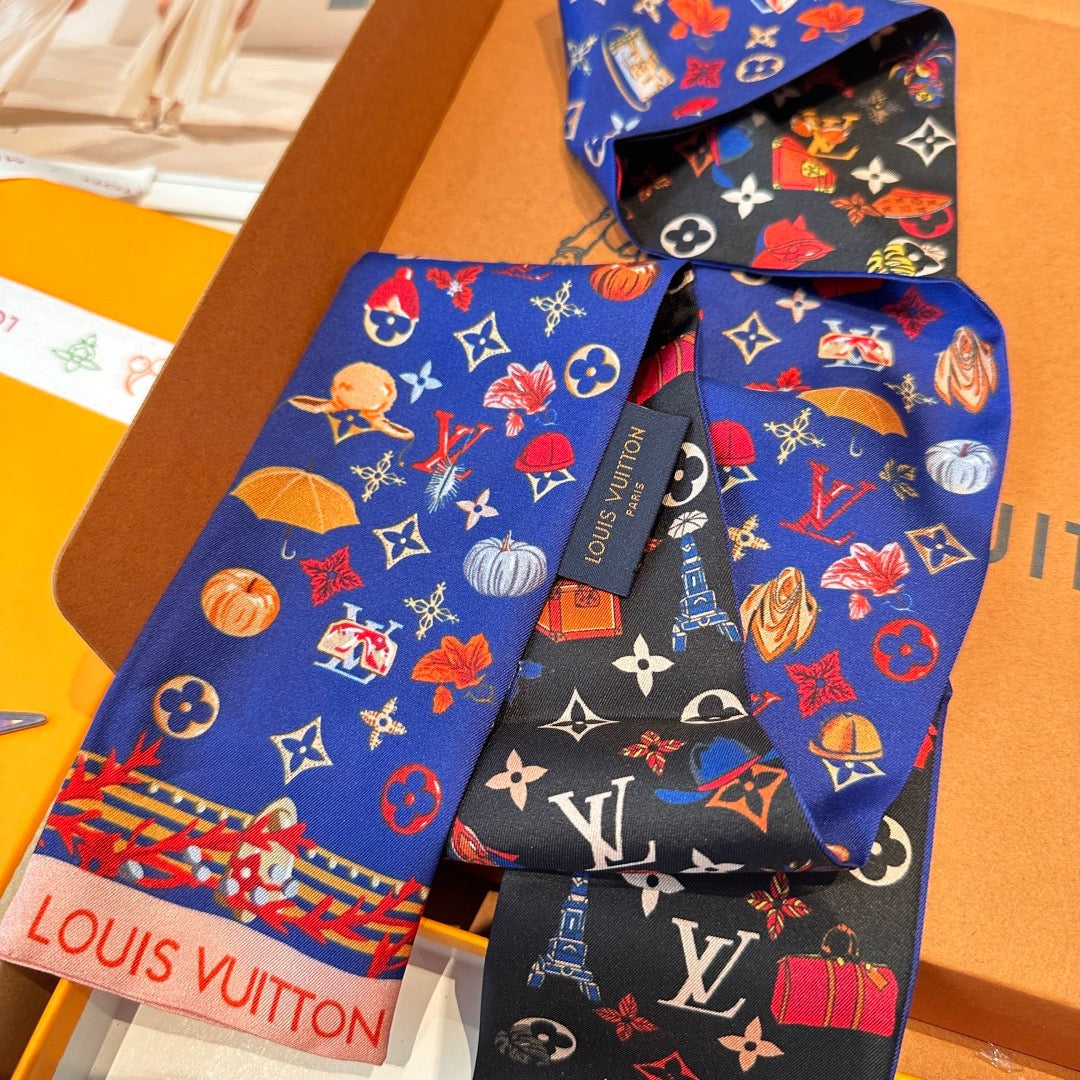 Scarf headband with new features