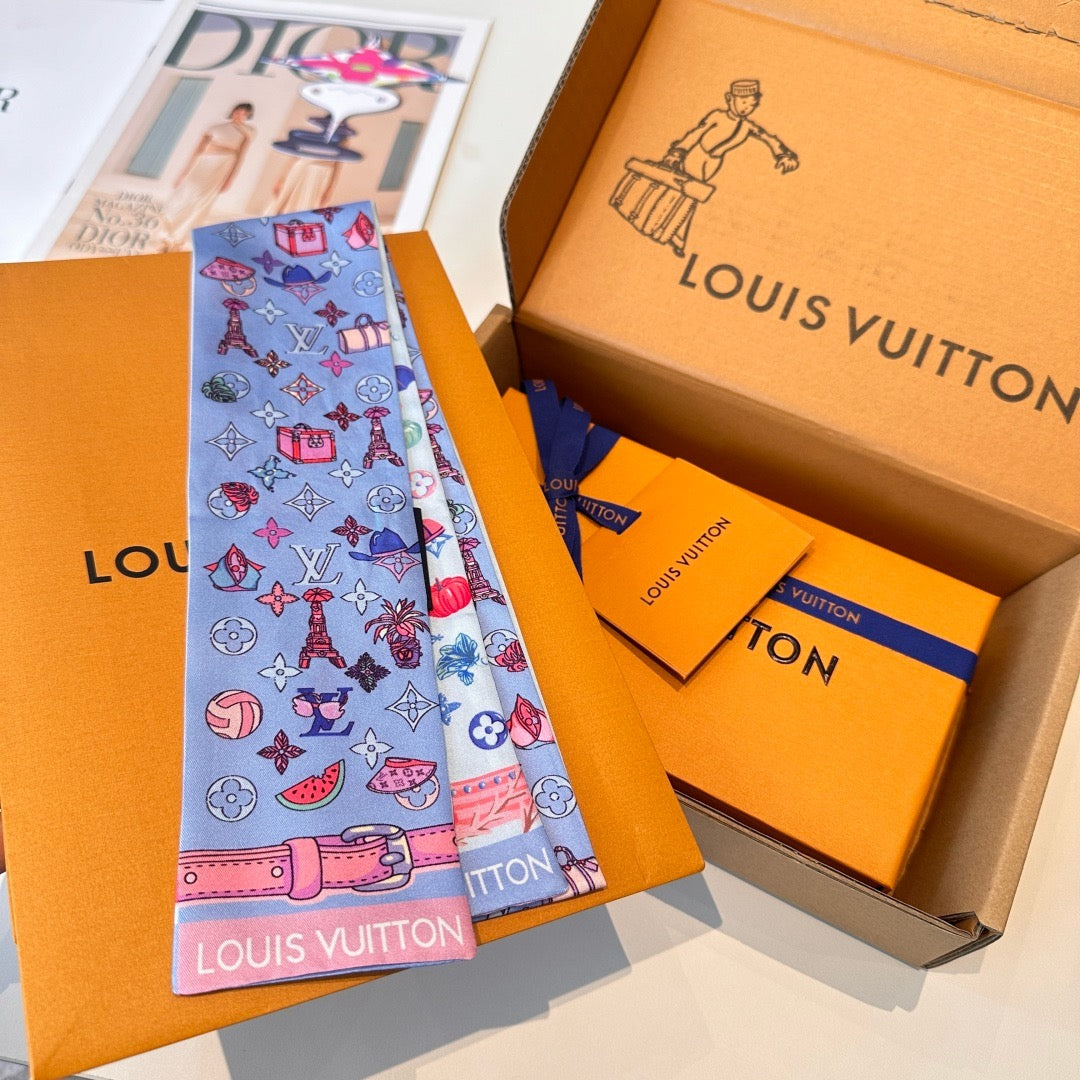 Scarf headband with new features