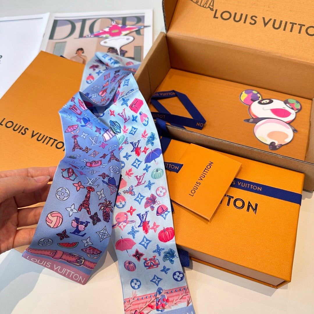 Scarf headband with new features