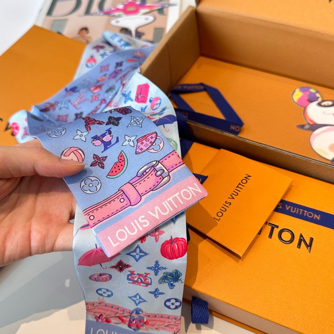 Scarf headband with new features