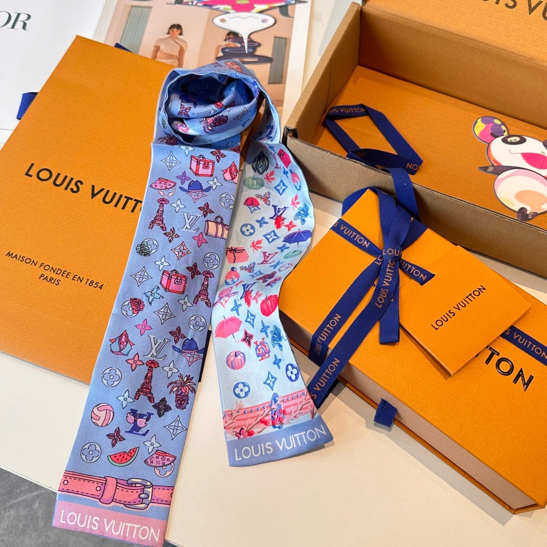 Scarf headband with new features