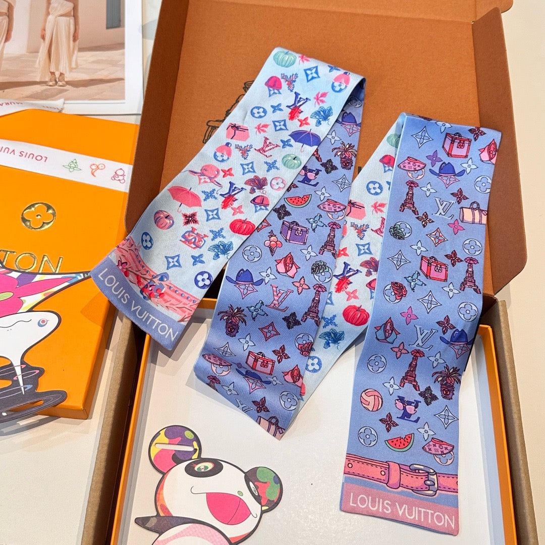 Scarf headband with new features