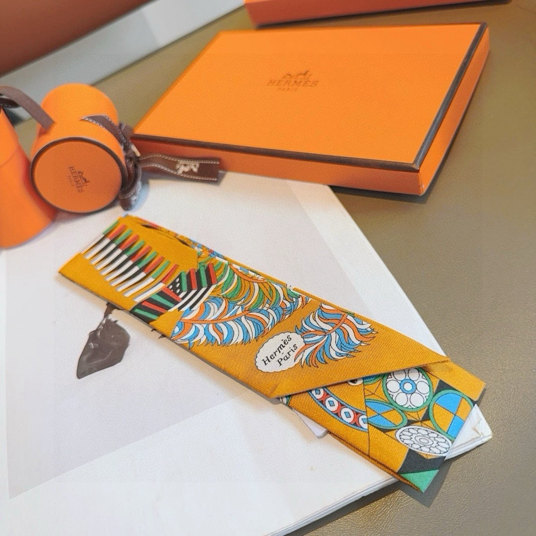 New diagonal silk ribbon