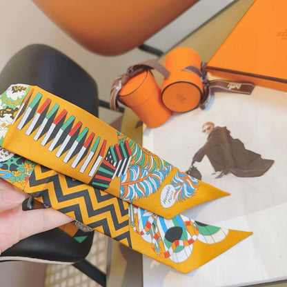 New diagonal silk ribbon