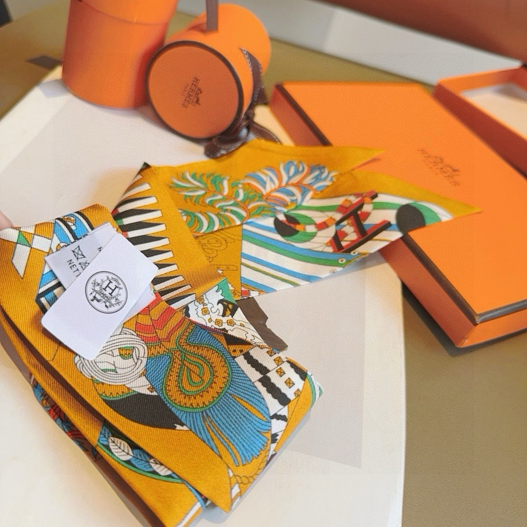 New diagonal silk ribbon