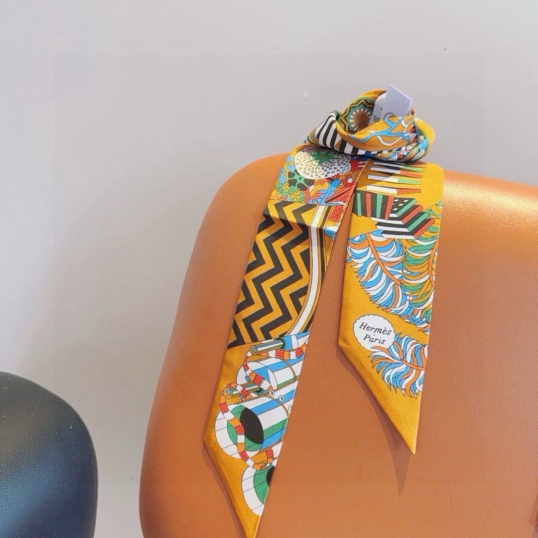 New diagonal silk ribbon