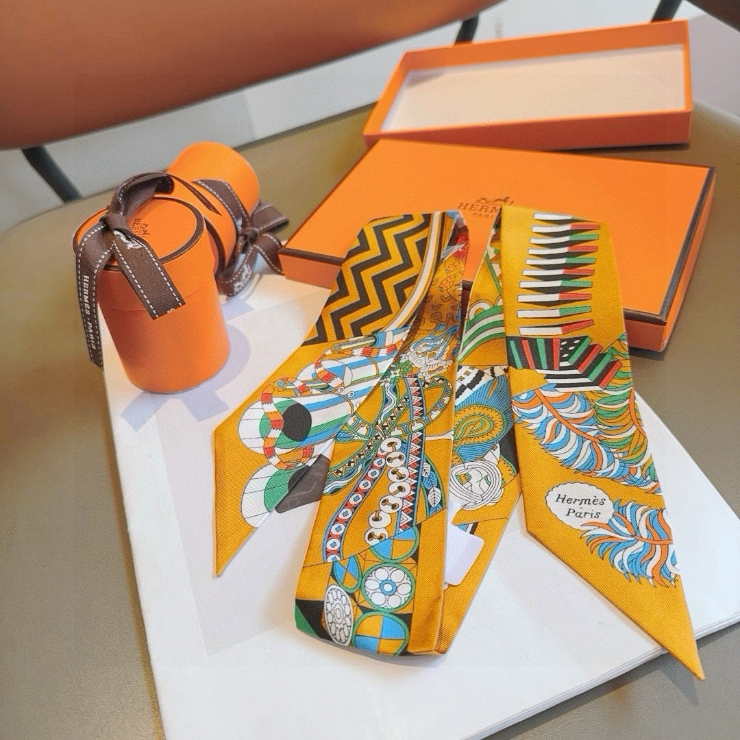 New diagonal silk ribbon