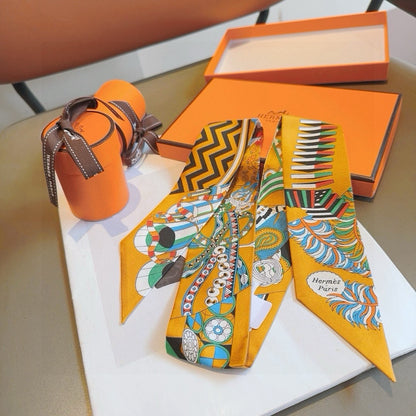 New diagonal silk ribbon
