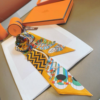 New diagonal silk ribbon