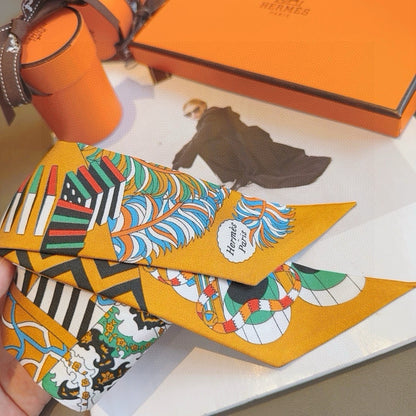New diagonal silk ribbon