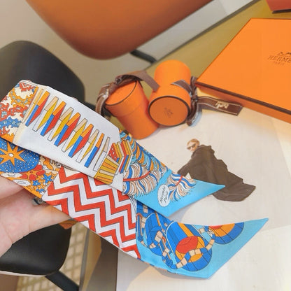 New diagonal silk ribbon