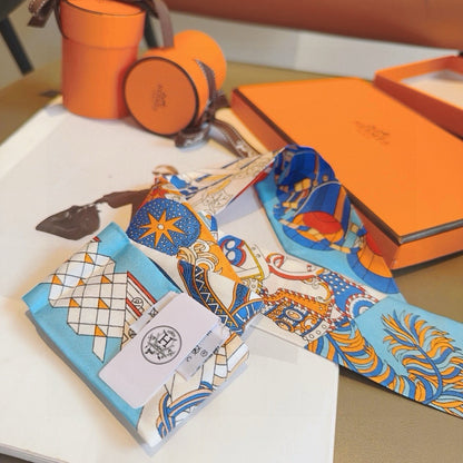 New diagonal silk ribbon