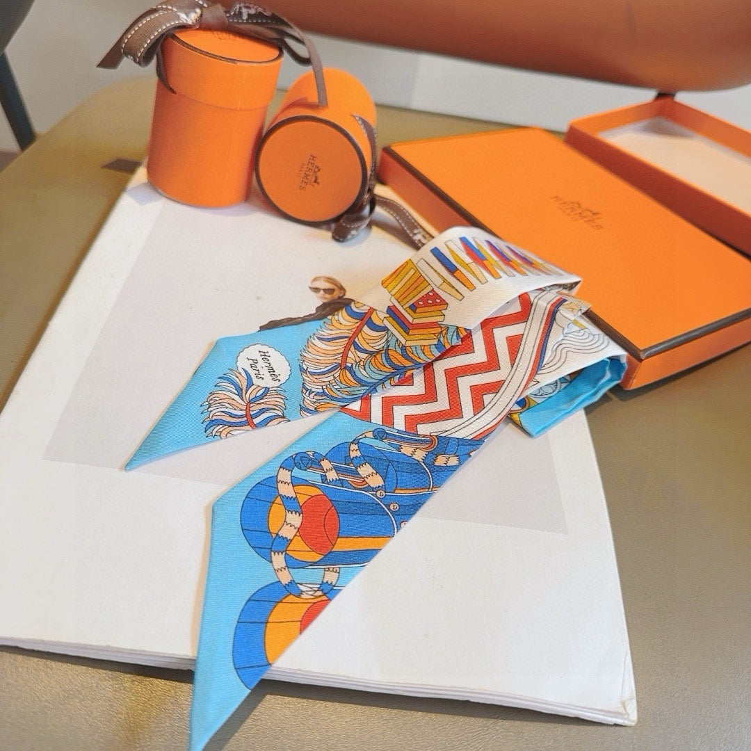 New diagonal silk ribbon