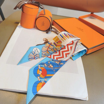 New diagonal silk ribbon
