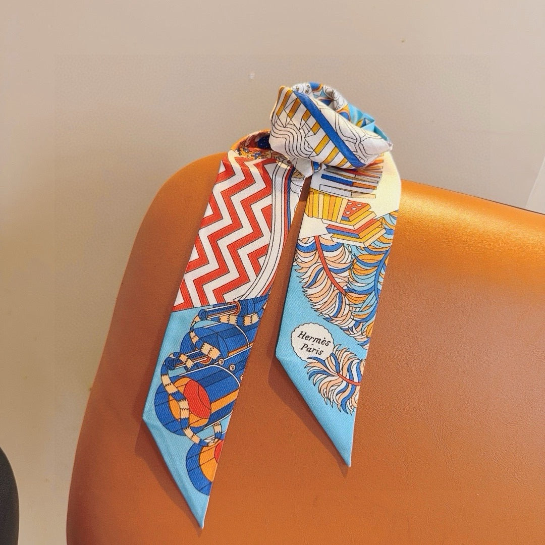 New diagonal silk ribbon