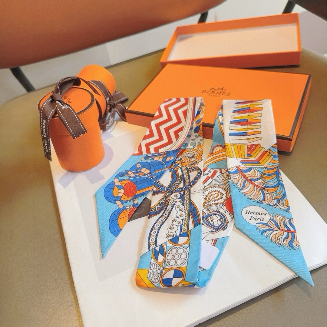 New diagonal silk ribbon