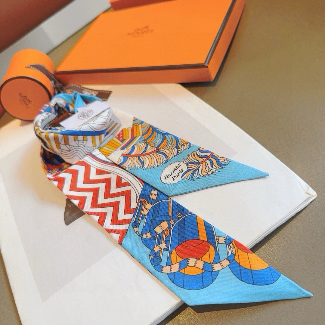 New diagonal silk ribbon