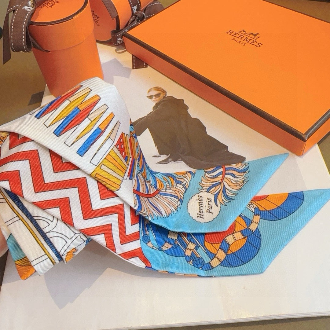 New diagonal silk ribbon