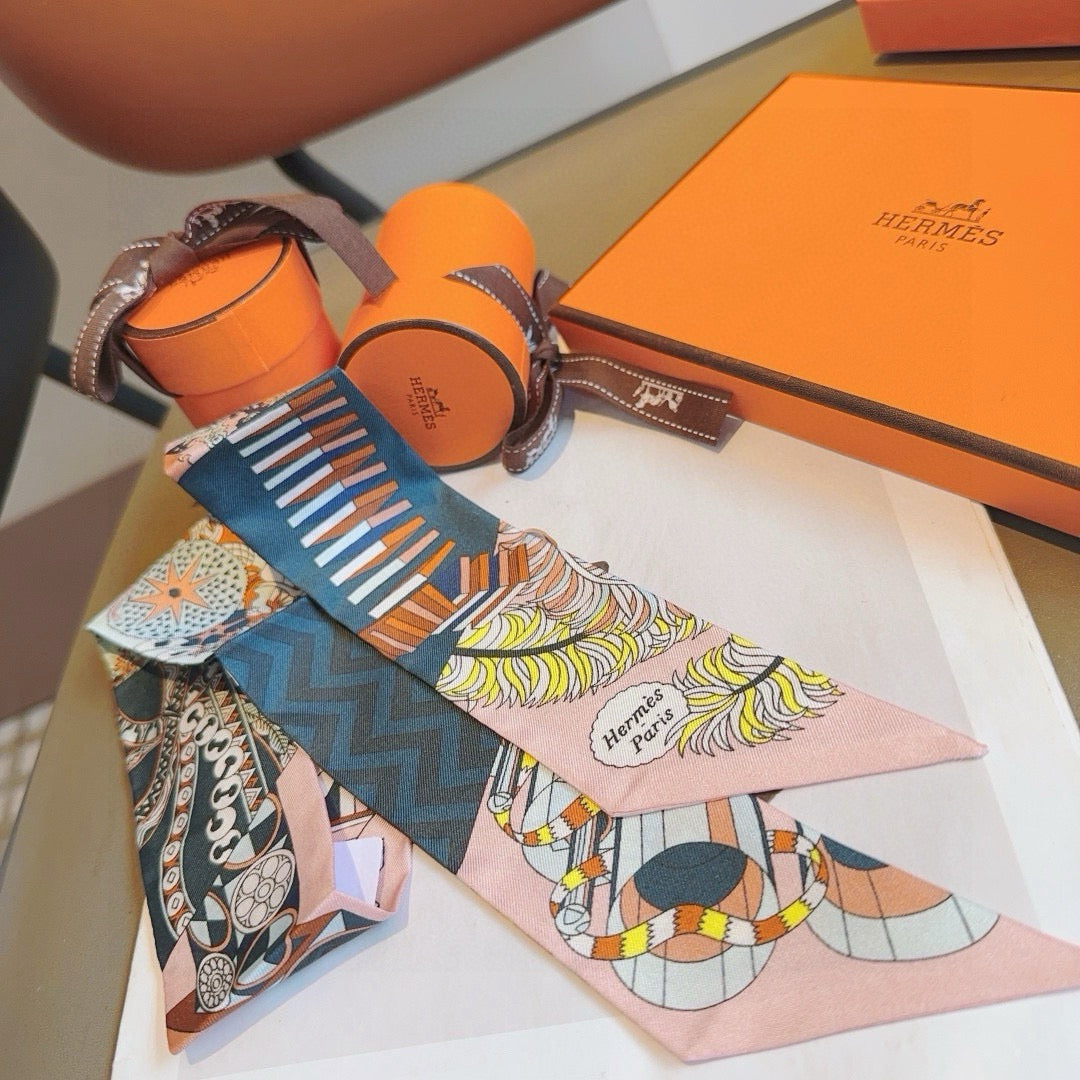 New diagonal silk ribbon