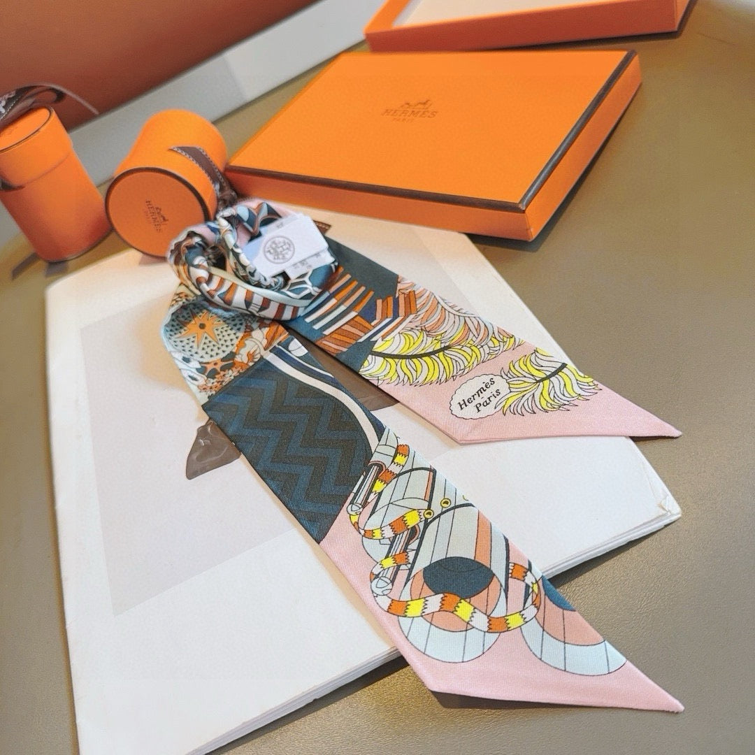 New diagonal silk ribbon