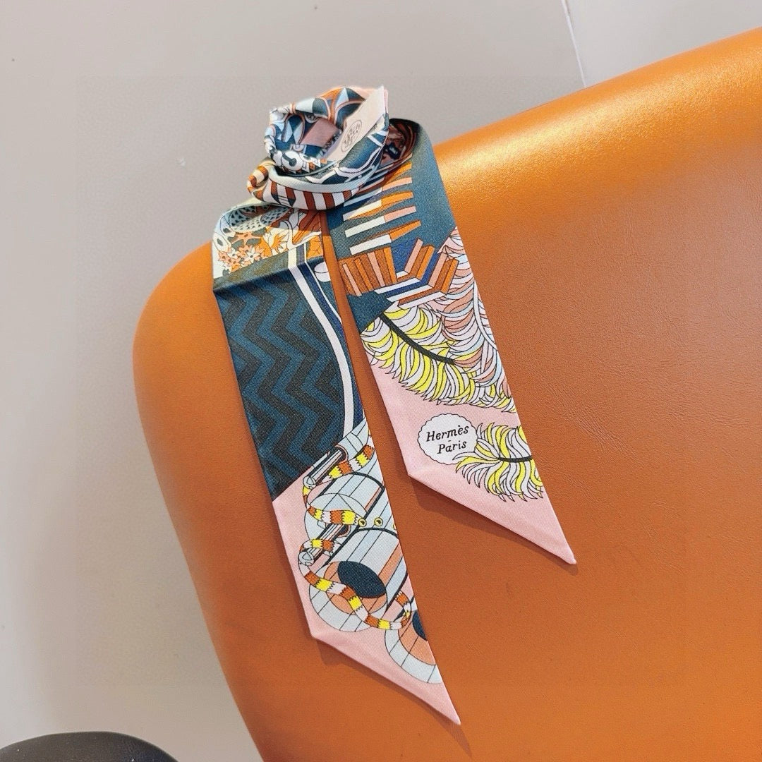 New diagonal silk ribbon
