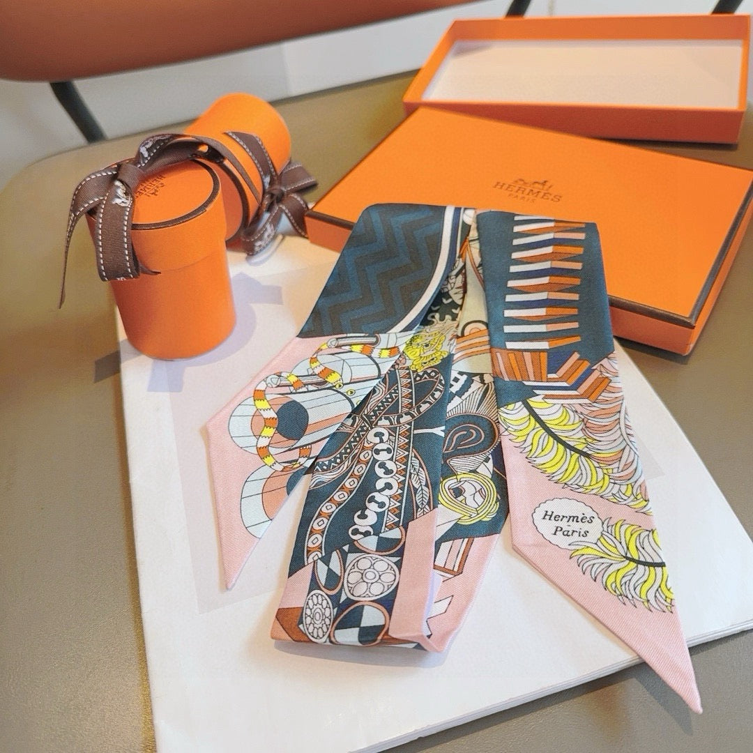 New diagonal silk ribbon