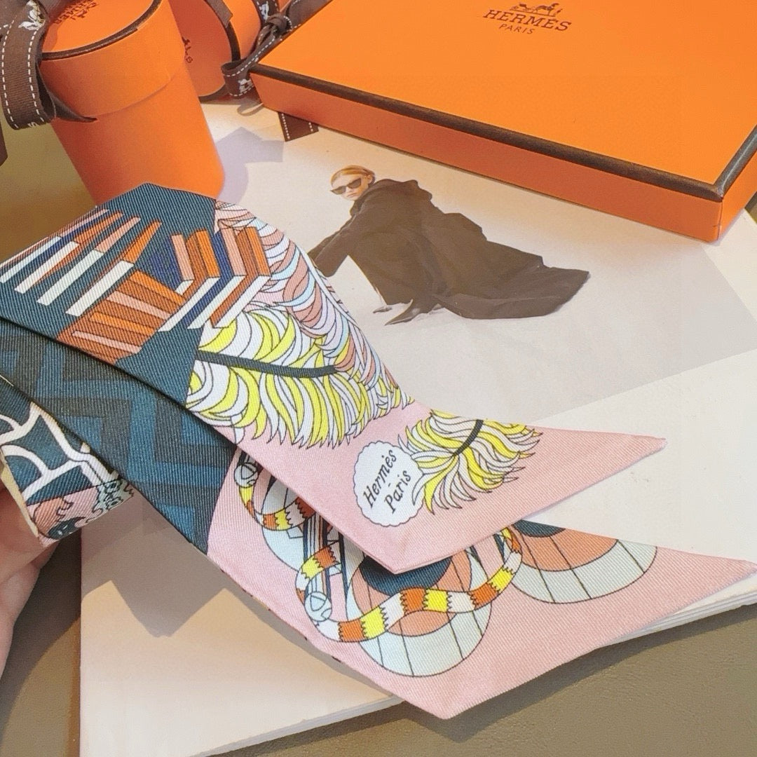 New diagonal silk ribbon