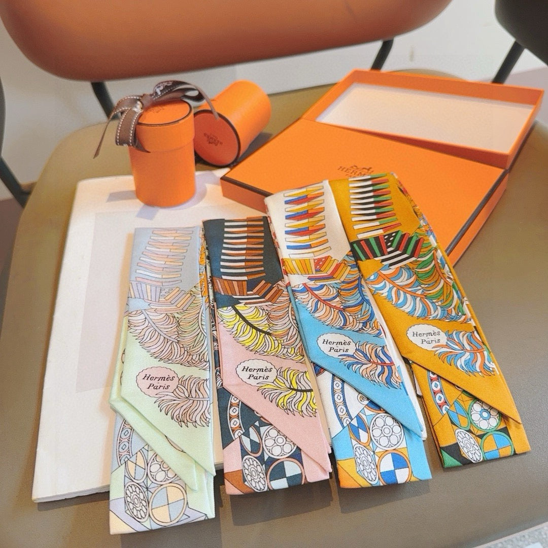 New diagonal silk ribbon