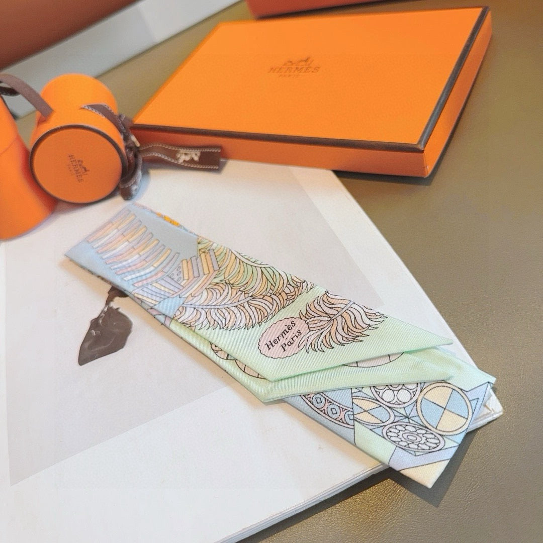 New diagonal silk ribbon