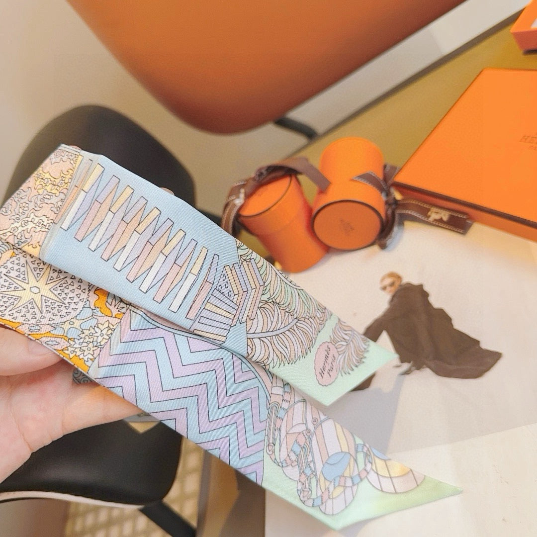 New diagonal silk ribbon