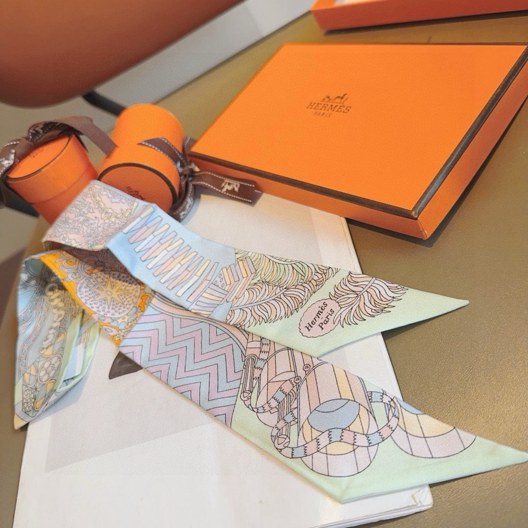 New diagonal silk ribbon