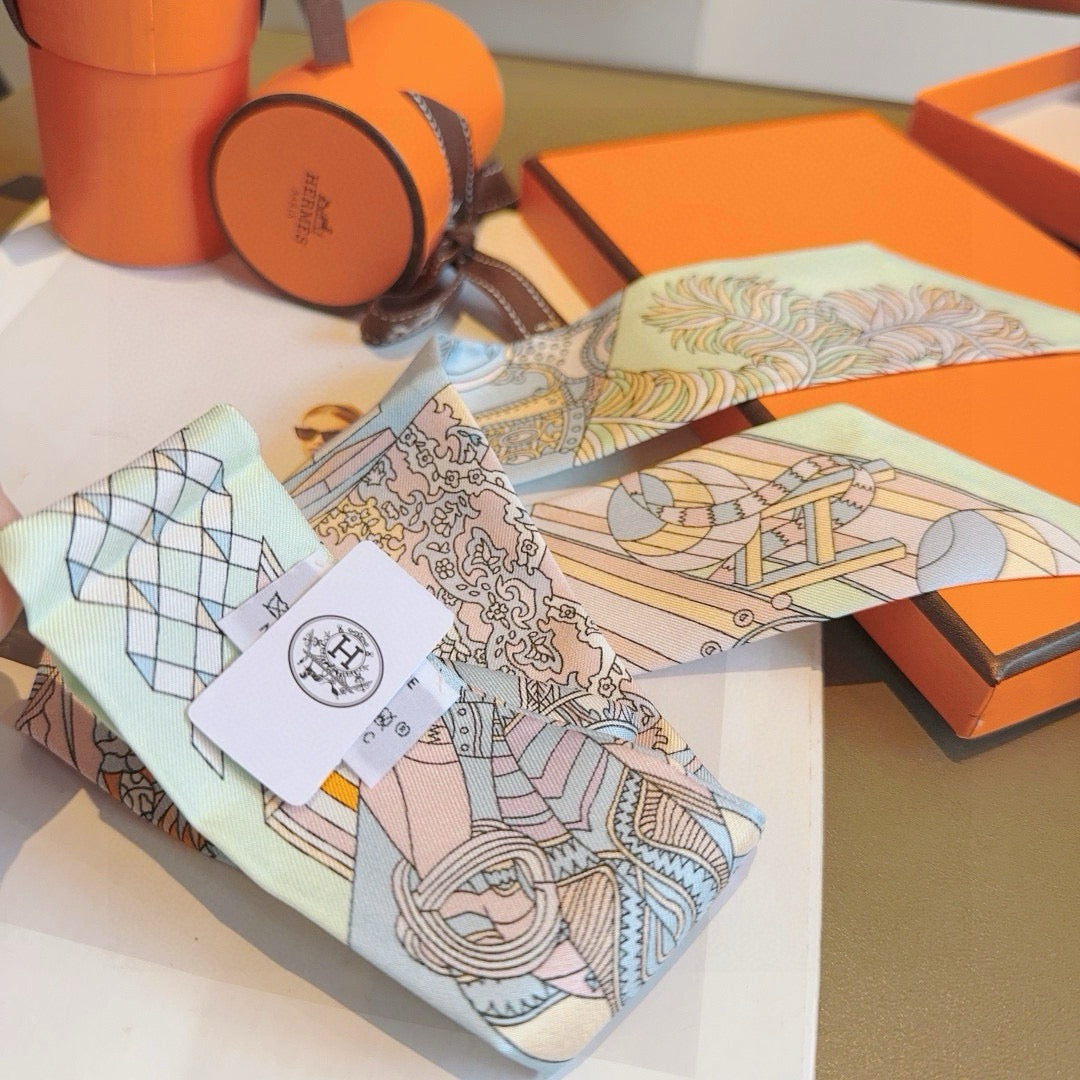 New diagonal silk ribbon