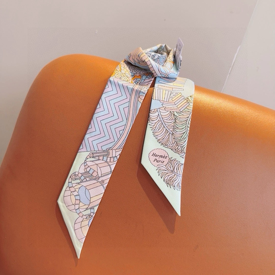 New diagonal silk ribbon