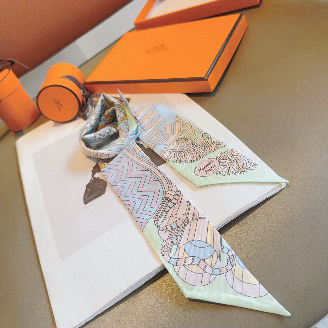 New diagonal silk ribbon