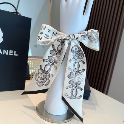 Super beautiful silk scarf with diagonal silk and super strong luster