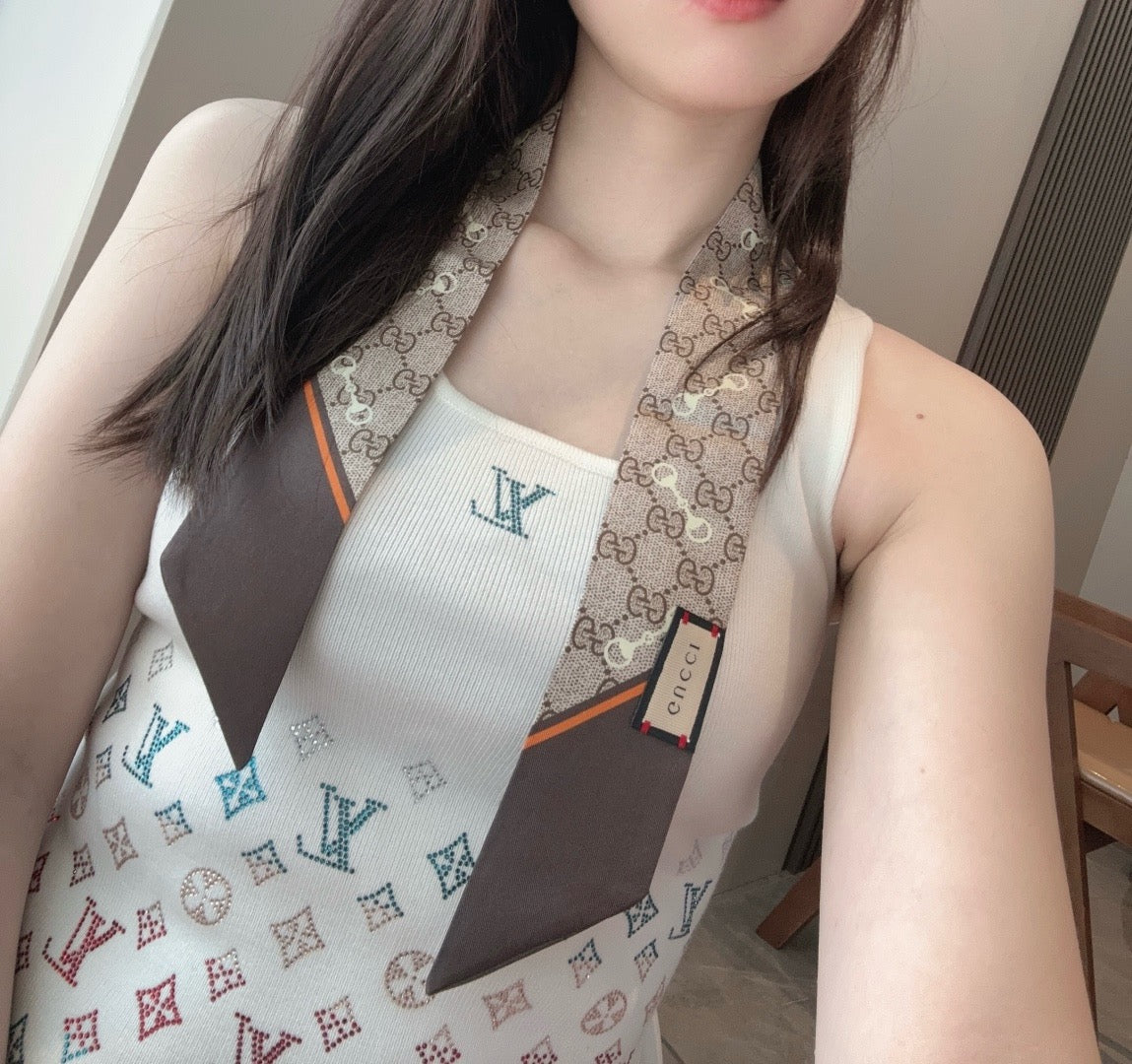 Add a new ribbon 🌈 Golden horseclip print