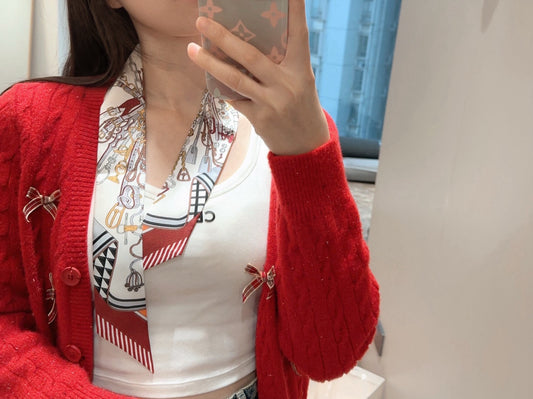 Saddle bouquet silk ribbon