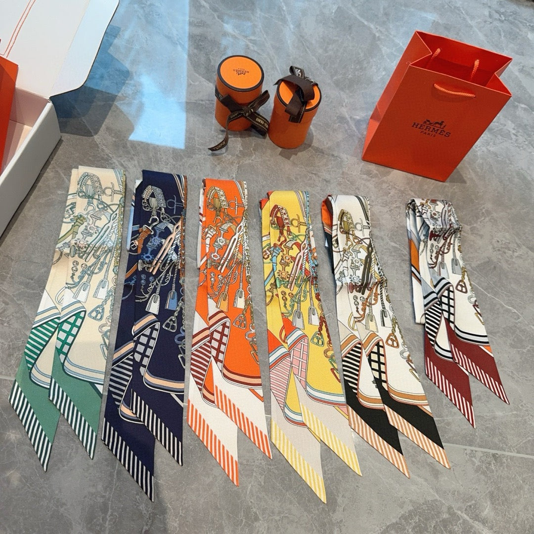 Saddle bouquet silk ribbon