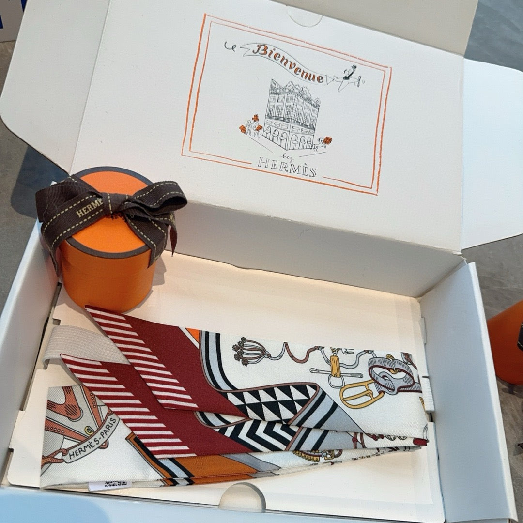 Saddle bouquet silk ribbon