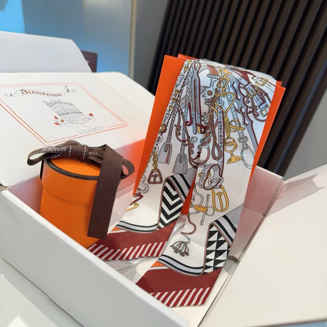 Saddle bouquet silk ribbon